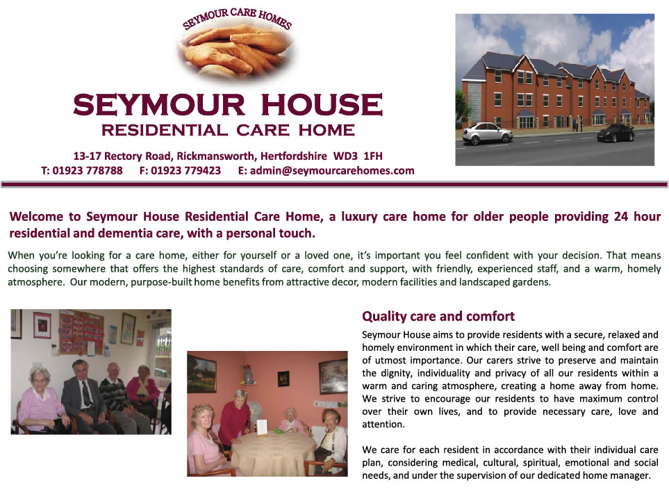 Seymour House Care Homes