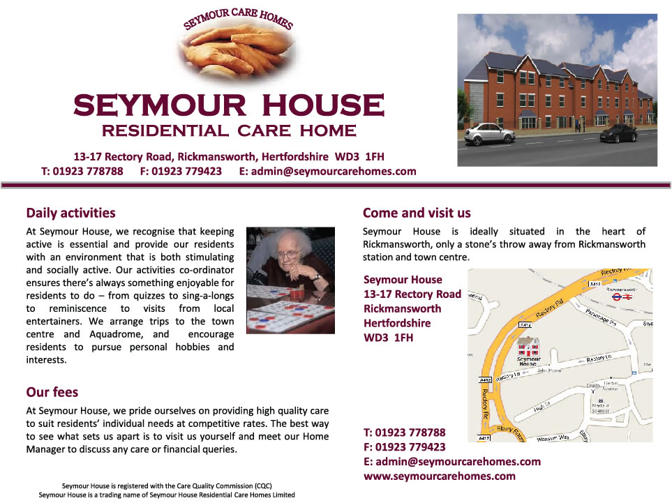 Seymour House Care Homes